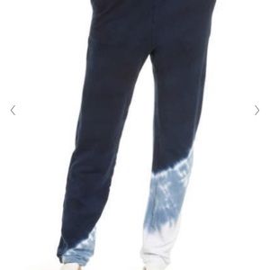Electric rose sweatpants in navy